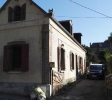 Photo de la maison vue de la route