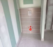Faïence wc suite parentale