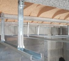 Rails placo plafond