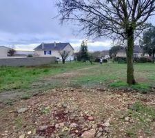 Terrain depuis le nord