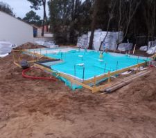 J8 Pose du film anti termite