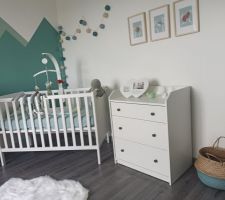Chambre bébé montagnes meubles ikea
