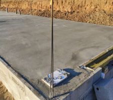 Dalle béton sur vide sanitaire (ou vide technique)