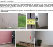 Fissures structurelles