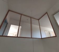 Installation de la verrière