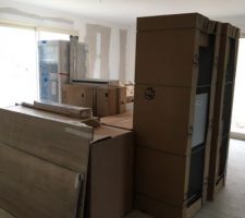 Livraison de la cuisine