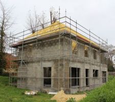 Pose charpente 17/11/2020