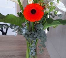Bouquet de fleurs de mon jardin , contente !
