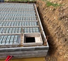 Dalle vide sanitaire trappe d accès