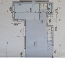 Plan rdc de la maison