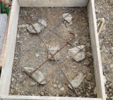 Pr&eacute;paration du futur emplacement de la PAC