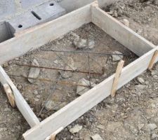 Pr&eacute;paration du futur emplacement de la PAC