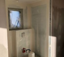 Sous couche de la salle de bain RDC