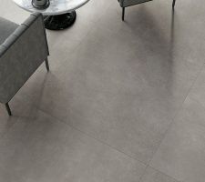 Remplacement du béton ciré par du carrelage effet béton ciré...