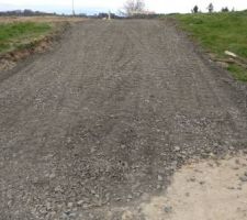 Avancement du chemin d'accès