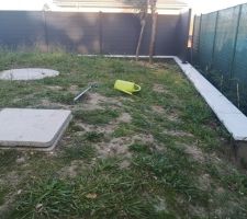Terrain legerement en pente