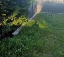 Terrain legerement en pente