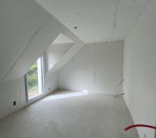Cloison et bandage