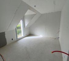 Cloison et bandage