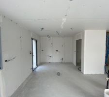 Cloison et bandage