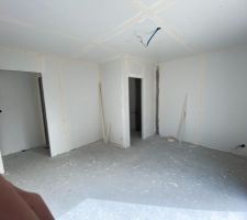 Cloison et bandage