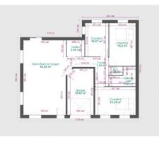 ébauche plan de maison