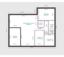 ébauche plan de maison