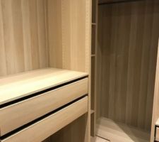 Dressing en cours suite parentale