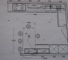 Plan de la cuisine