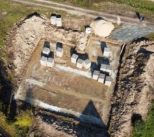 Livraison des parpaings et du sable en vue des travaux pour le vide sanitaire d&eacute;but de semaine prochaine ?