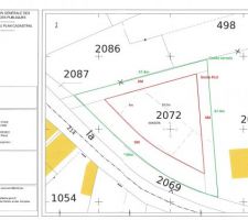 Voici le terrain de notre maison