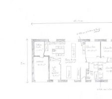 Voici le plan de la maison retravaillé