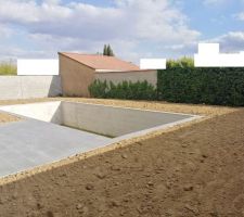 Remise des terres terminé.