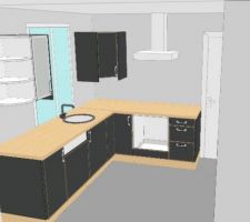 Projet de la cuisine chez Ikèa