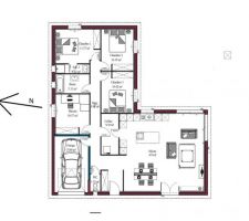 PLAN MAISON AVEC TERRAIN 4