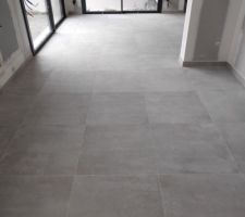 Carrelage terminé