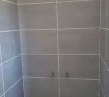 Faïence douche suite parentale : Arte One infinity gris mat