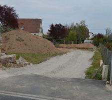 Après découpe du mur