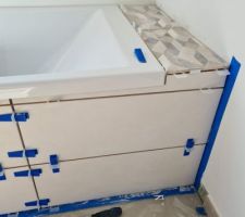 La coupe à droite, on a dû s'y reprendre plusieurs fois !