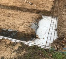 Fondations avant vide sanitaire