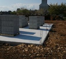 Remblai du vide sanitaire
