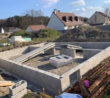 Montage du vide sanitaire