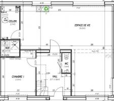 Plan du Rez-de-chaussée