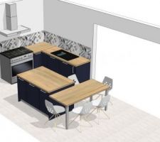 Plan de la cuisine