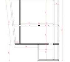 Plan du vide sanitaire de 5 rangs