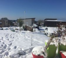 Neige en Bretagne