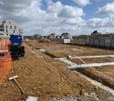 Les maisons du Belvy le commencement