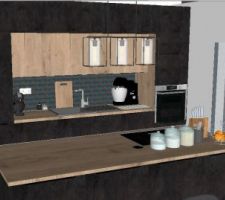 Conception cuisine 3D