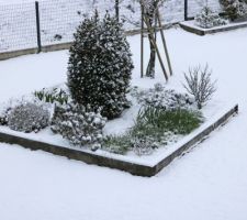 Neige d'avril sur le Carré aux Epices