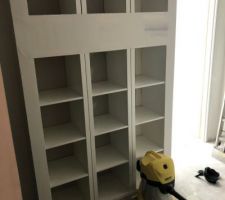 Cave a vin, en caisson kallax  ikea et placo